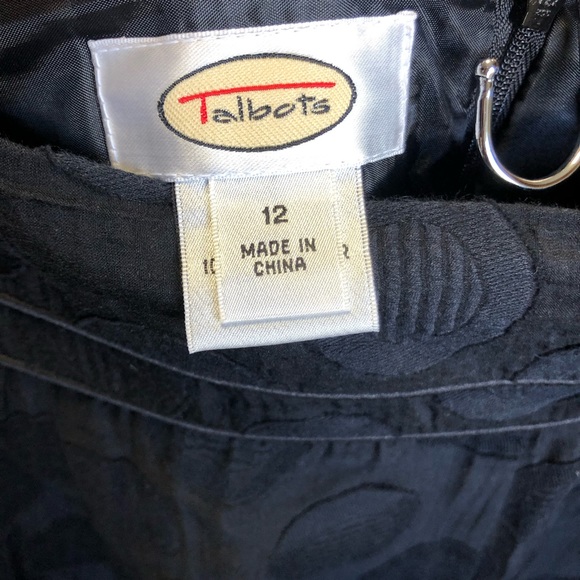 Clearance...must go - Talbots Skirt Black Size 12 - Picture 8 of 10
